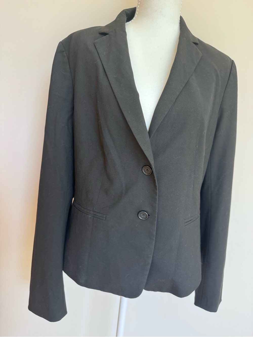 Ann Taylor Black Two-Button Women's Blazer